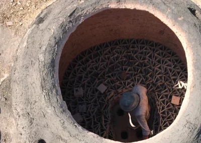 Four enterré pour le Bejmat et le Zellige, vue de l'extérieur