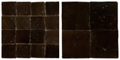 Carreaux de Zellige de couleur "Marron"