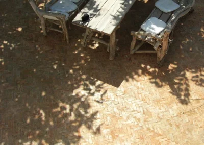 Terrasse en Bejmat naturel