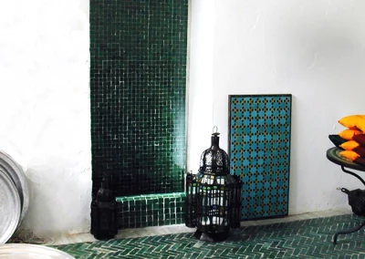 Sol en Bejmat vert émeraude