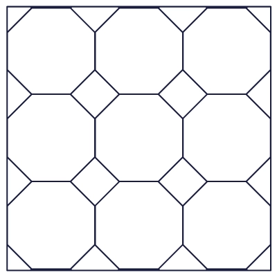 Motif de zellige traditionnel : Tagra