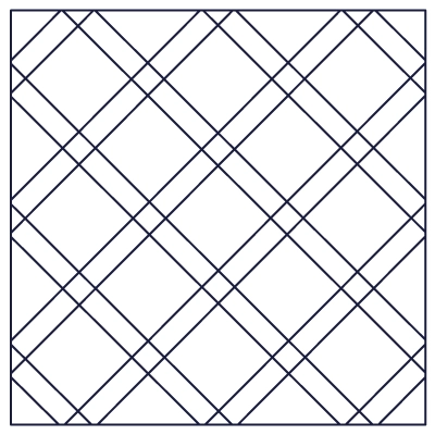 Motif de zellige traditionnel : Treillis