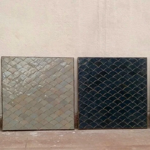 Panneau de décoration en zellige en commande et sur mesure