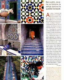 Article sur le zellige et Art et Sud Déco dans la presse de décoration d'intérieur