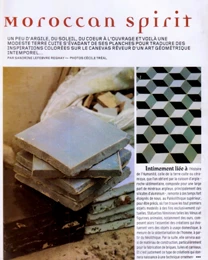 Article sur le zellige et Art et Sud Déco sur Maison du Maroc