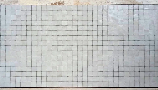 Panneau de décoration en zellige carré à Paris 14e