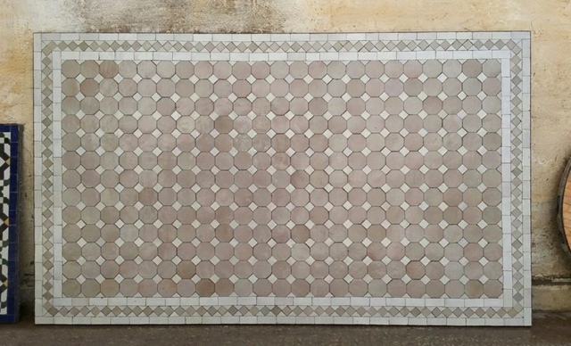 Table sur mesure, zellige et fer forgé à la main en région parisienne