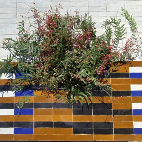 Panneau de zellige fait à la main pour la décoration intérieur et exterieur