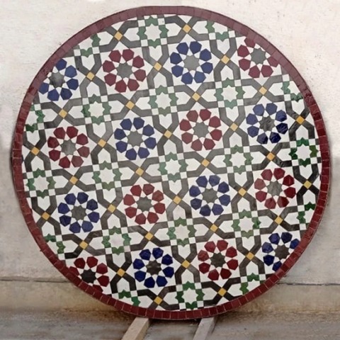 Fabrication de table en zellige et fer forgé à Marseille (13)