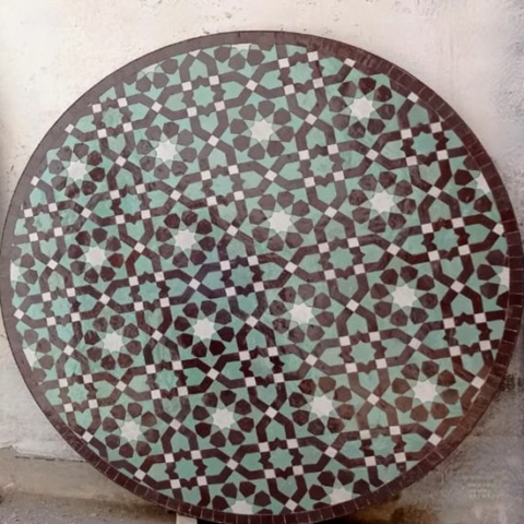 Plateau de table en zellige fabriquée sur mesure pour paris (75)