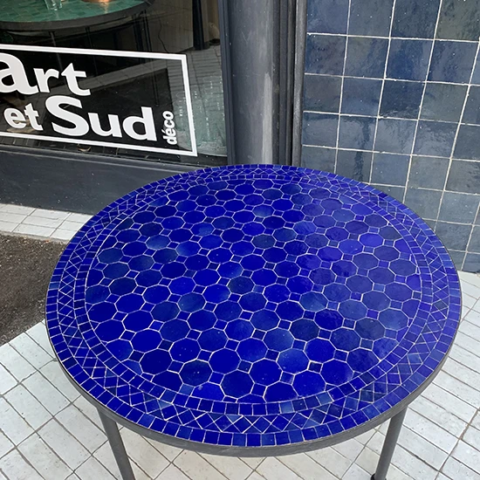 Table basse en zellige (paris 14e)