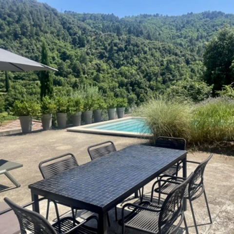 Zellige carré noir 3.5 x 3.5 cm