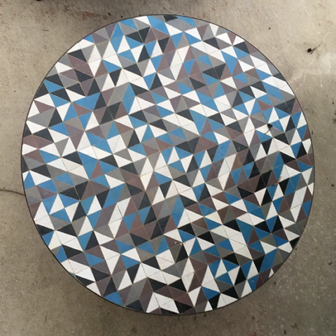 Table sur mesure en zellige à Paris (75)