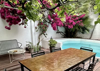 Zellige rectangle de couleur miel