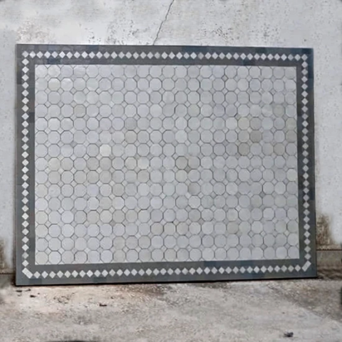 table sur mesure en zellige et fer forgé à Paris (75)