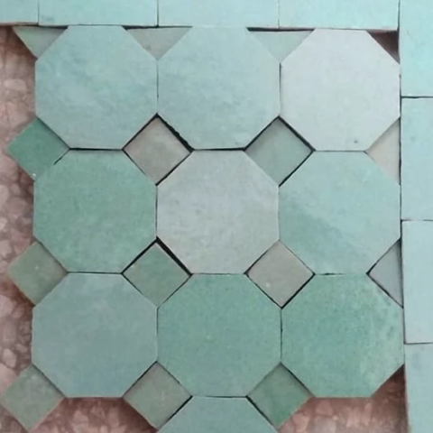 Zellige au motif Targa chez Art et Sud Déco