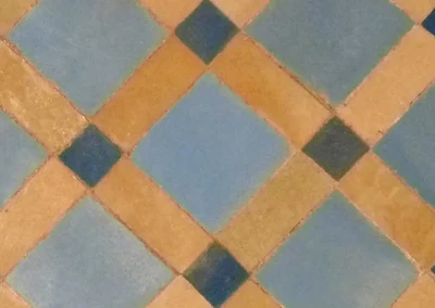 Zellige en motif treillis